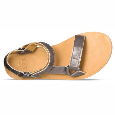 Teva Women Original Universal Mirrored Metallic Pewter