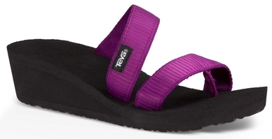Teva Women Mush Mandalyn Wedge Loma Livy Dark Purple