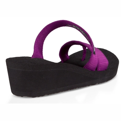 Teva Women Mush Mandalyn Wedge Loma Livy Dark Purple