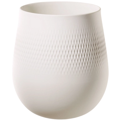 Vaas Villeroy & Boch Manufacture Collier Blanc Carre Groot