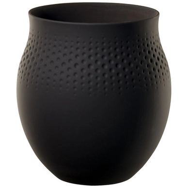 Vaas Villeroy & Boch Manufacture Collier Noir Perle Groot