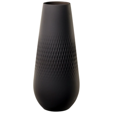 Vaas Villeroy & Boch Manufacture Collier Noir Carre Lang