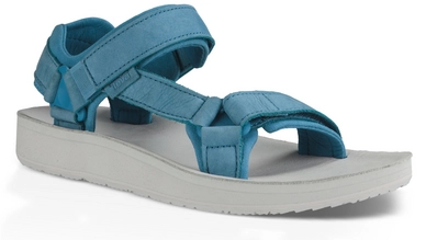 Teva Women Original Universal Premier Leather Ceramic Blue