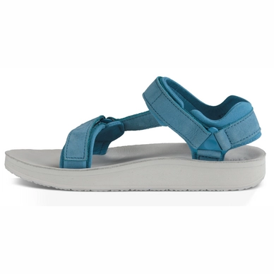 Teva Women Original Universal Premier Leather Ceramic Blue