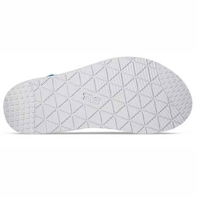 Teva Women Original Universal Premier Leather Ceramic Blue