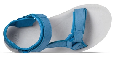 Teva Women Original Universal Premier Leather Ceramic Blue