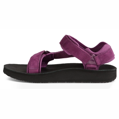 Teva Women Original Universal Premier Leather Dark Purple