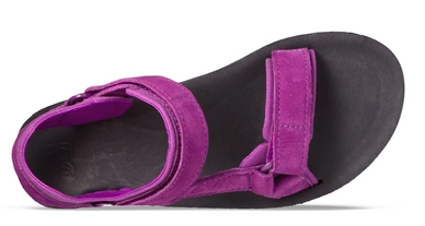 Teva Women Original Universal Premier Leather Dark Purple