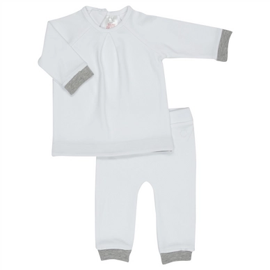 Babypyjama Koeka Time To Sleep Meisjes White