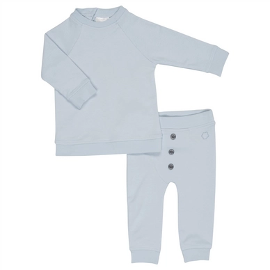 Babypyjama Koeka Time To Sleep Jongens Baby Blue