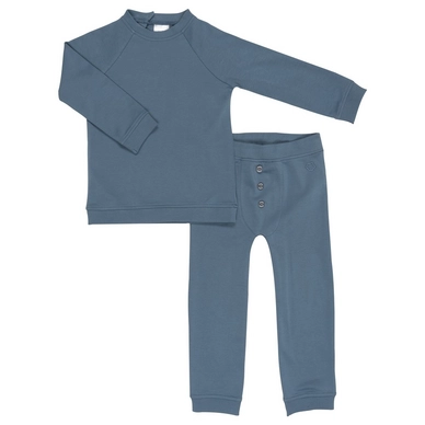 Babypyjama Koeka Time To Sleep Jongens Jeans Blue