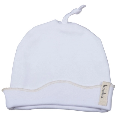 Babymuts Koeka Jip White