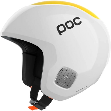 Skihelm POC Unisex Skull Dura Comp MIPS Hydrogen White/Aventurine Yellow