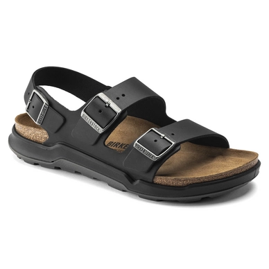 Sandaal Birkenstock Men Milano Oiled Leather Artic OId Black Regular