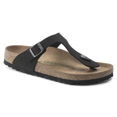 Hausschuhe Birkenstock Gizeh BFBC Earthy Vegan Unisex Black Regular