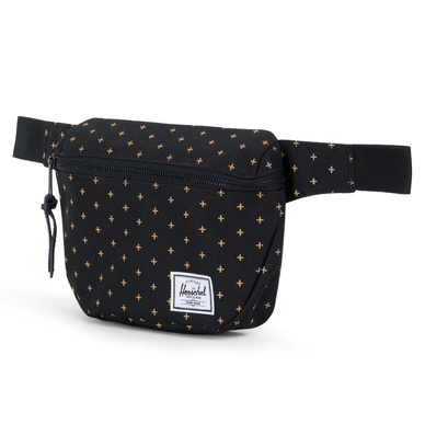 Heuptas Herschel Supply Co. Fifteen Black Gridlock Gold