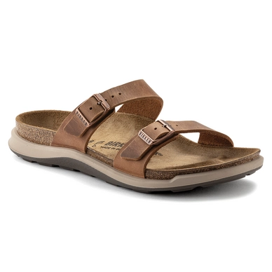 Slipper Birkenstock Women Sierra CT Artic Ginger Brown Narrow