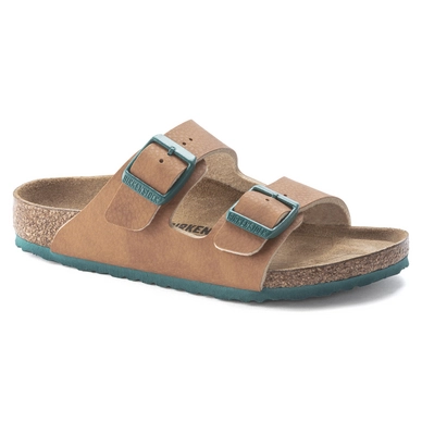 Slipper Birkenstock Kids Arizona Birko-Flor Desert Soil Ginger Brown Narrow