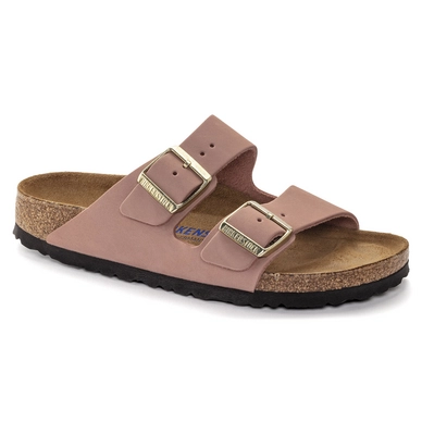 Slipper Birkenstock Arizona SFB Nubuck Women Old Rose Regular Etrias