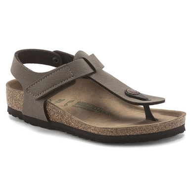 Sandaal Birkenstock Kids Kairo Vegan Birko-Flor Nubuck Mocha Narrow