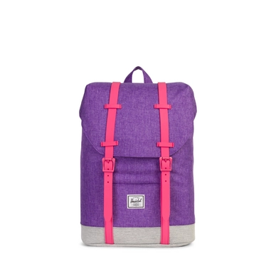 Rugzak Herschel Supply Co. Retreat Youth Deep Lavender Light Grey Fandango Pink