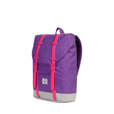 Rugzak Herschel Supply Co. Retreat Youth Deep Lavender Light Grey Fandango Pink