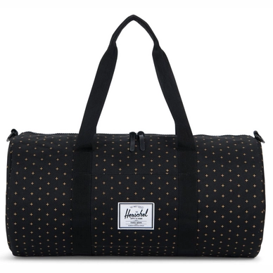 Reistas Herschel Supply Co. Sutton Mid-Volume Black Gridlock Gold
