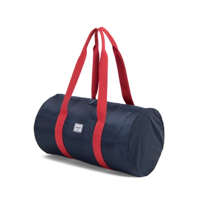 Reistas Herschel Supply Co. Packables Duffle Navy/Red