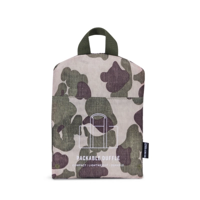 Reistas Herschel Supply Co. Packables Duffle Frog Camo