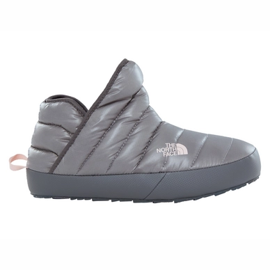 Schneestiefel The North Face Thermoball Traction Bootie Shiny Frost Grey Iron Gate Grey Damen