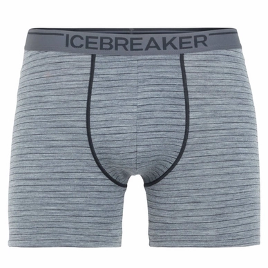 Ondergoed Icebreaker Men Anatomica Boxers Gritstone Heather
