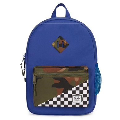 Rugzak Herschel Supply Co. Heritage Youth Deep Ultramarine Checker Woodland Camo