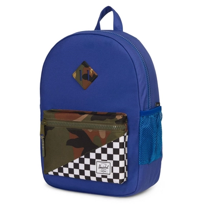Rugzak Herschel Supply Co. Heritage Youth Deep Ultramarine Checker Woodland Camo