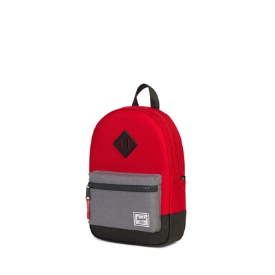 Rugzak Herschel Supply Co. Heritage Kids Barbados Cherry Mid Grey Black