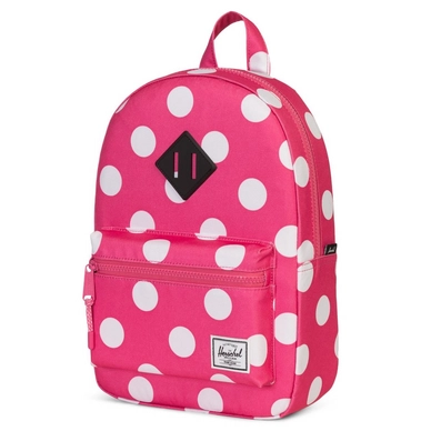 Rugzak Herschel Supply Co. Heritage Kids Polka Dot Fandango Pink