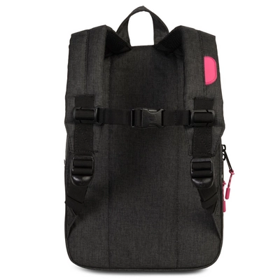 Rugzak Herschel Supply Co. Heritage Kids Black Polka Dot Fandango Pink