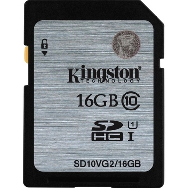 Kingston SDHC 16GB Class 10/UHS-I