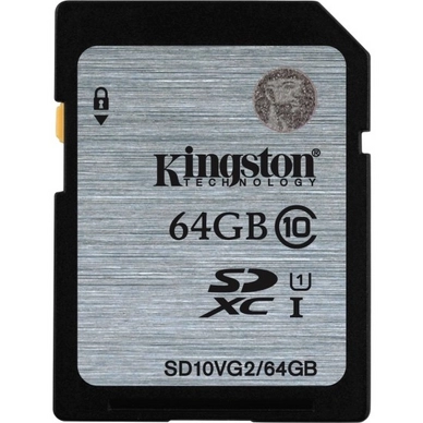 Kingston SDXC 64GB Class 10/UHS-I