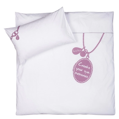 Dekbedovertrek Medaillon Koeka White