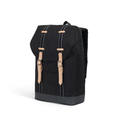 Rugzak Herschel Supply Co. Offset Retreat Mid-Volume Black Black Denim