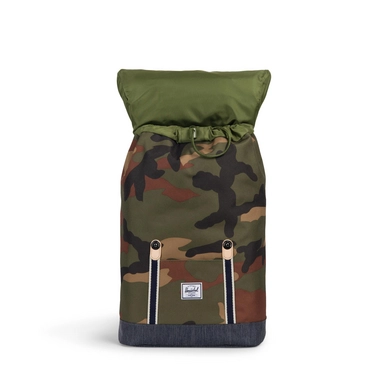 Rugzak Herschel Supply Co. Offset Retreat Mid-Volume Woodland Camo Dark Denim