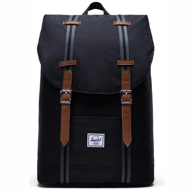 Rugzak Herschel Supply Co. Retreat Mid-Volume Black Black Tan