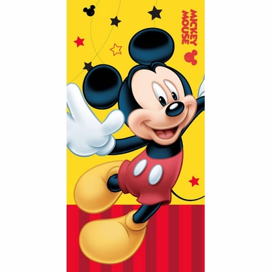 Strandtuch Disney Mickey Mouse Gelb