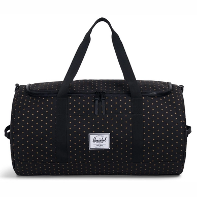 Reistas Herschel Supply Co. Sutton Black Gridlock Gold
