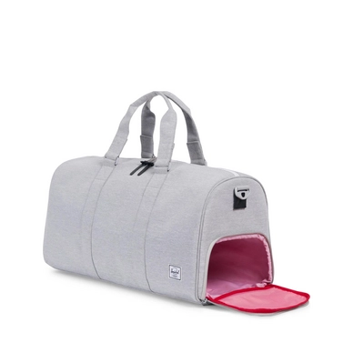 Reistas Herschel Supply Co. Novel Mid-Volume Light Grey Crosshatch