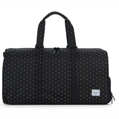 Reistas Herschel Supply Co. Novel Mid-Volume Black Gridlock Gold