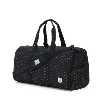 Reistas Herschel Supply Co. Novel Mid-Volume Black Gridlock Gold