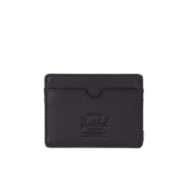 Portemonnee Herschel Supply Co. Charlie Leather Black Pebbled
