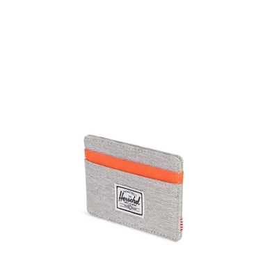 Portemonnee Herschel Supply Co. Charlie Light Grey Vermillion Orange