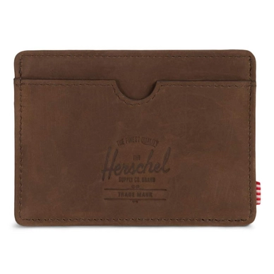 Portemonnee Herschel Supply Co. Charlie Leather Brown